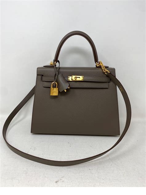 hermes kelly bag etain